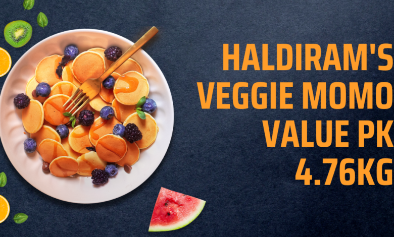 haldiram's veggie momo value pk 4.76kg